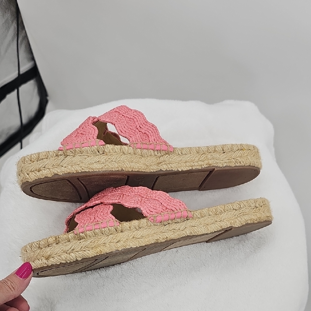 Talbots Hester Raffia Sandal Size 9 - Picture 2 of 7